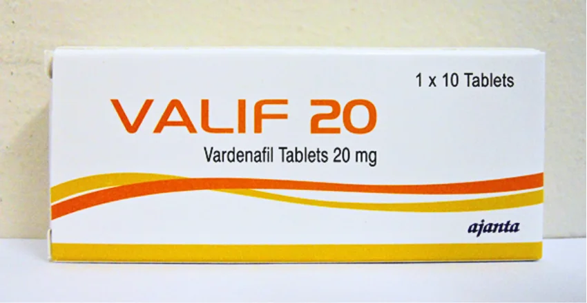 バリフ（VALIF）20mgの箱