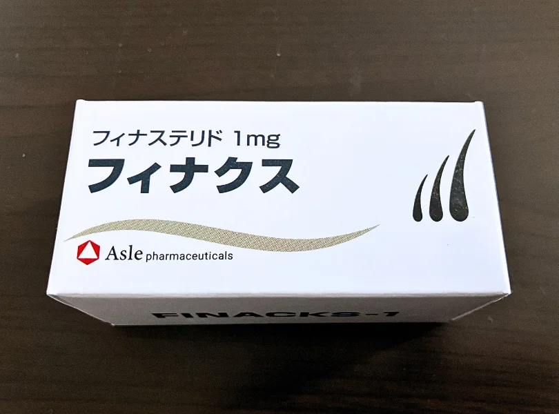 フィナクス(FINACKS)1mgの箱