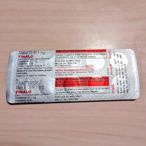 フィナロ(FINALO)IP 1mg(10錠)のシート