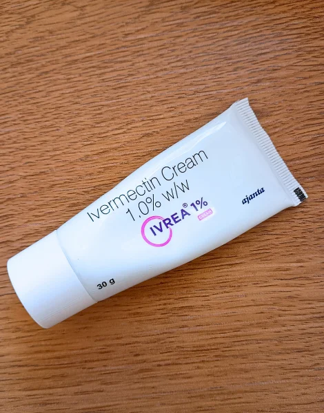 イブレアクリーム(イベルメクチンクリーム / IVREA CREAM)1%のチューブ