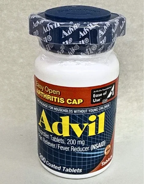 アドビル(Advil)200mgのボトル