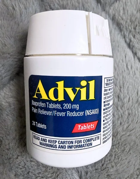 アドビル(Advil)200mgのボトル
