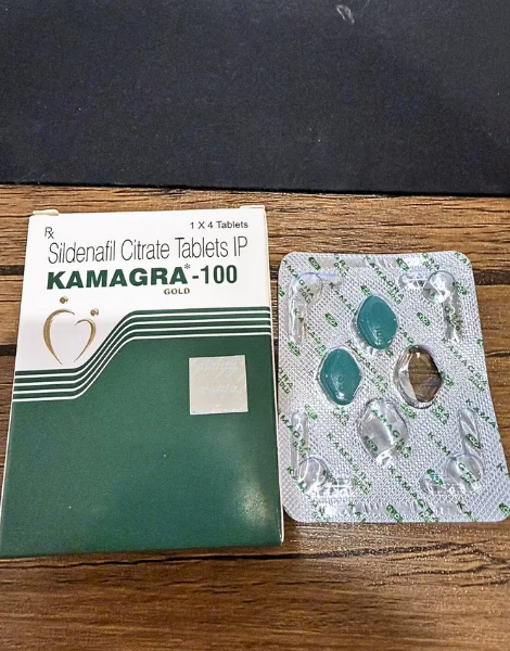 カマグラゴールド(KAMAGRA GOLD)100mgの箱とシート