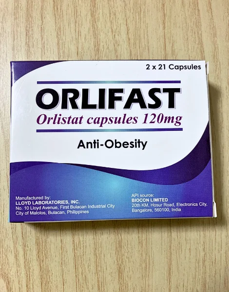 オルリファスト(ORLIFAST)120mgの箱