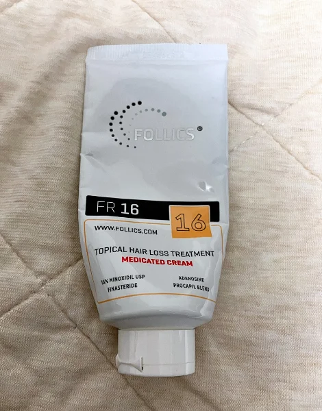 フォリックス（FOLLICS）FR16のチューブ
