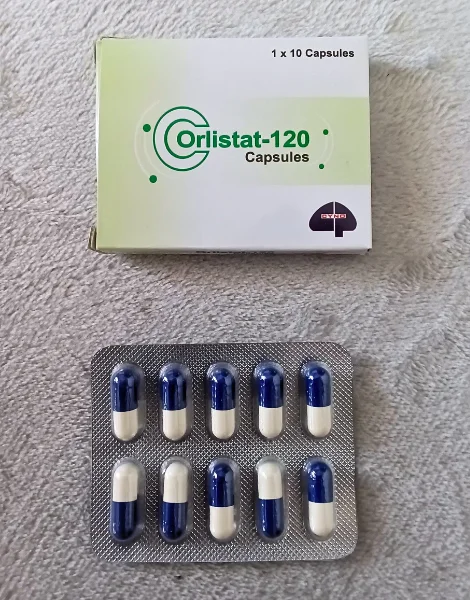 オルリスタット(Orlistat)120mgの箱とシート
