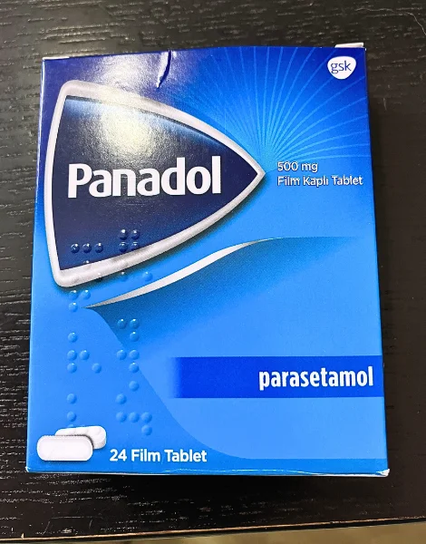パラセタモール(Parasetamol)500mgの箱