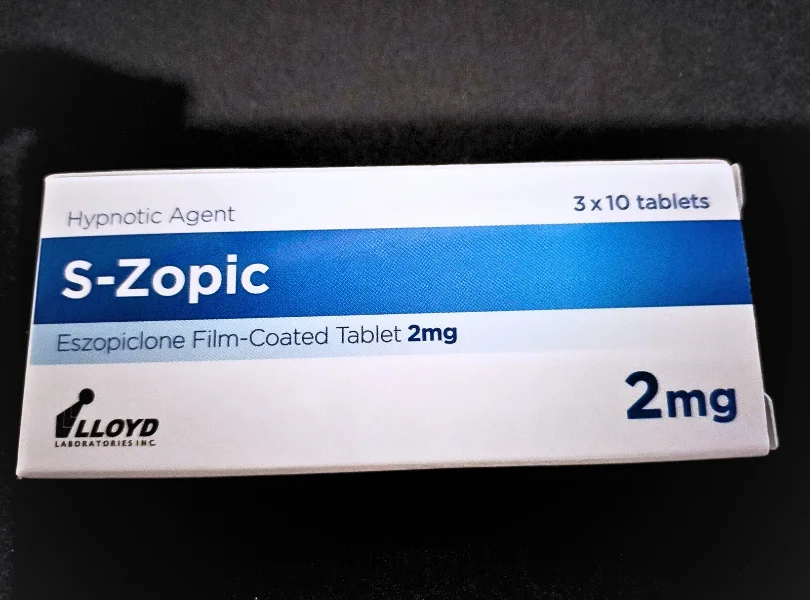 エスゾピック(S-Zopic)2mgの箱