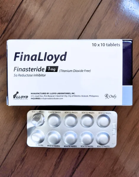 フィナロイド(FinaLloyd)1mgの箱と使いかけシート