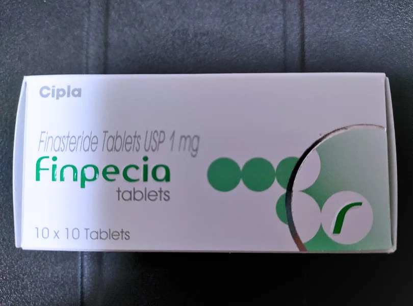 フィンペシア（Finpecia）USP 1mg（100錠）の箱