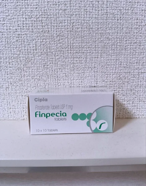 フィンペシア（Finpecia）USP 1mg（100錠）の箱