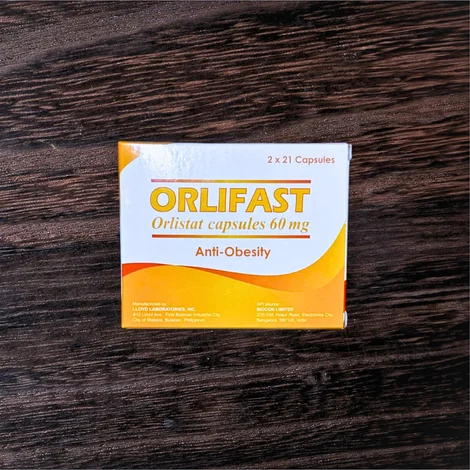 オルリファスト(ORLIFAST)60mgの箱