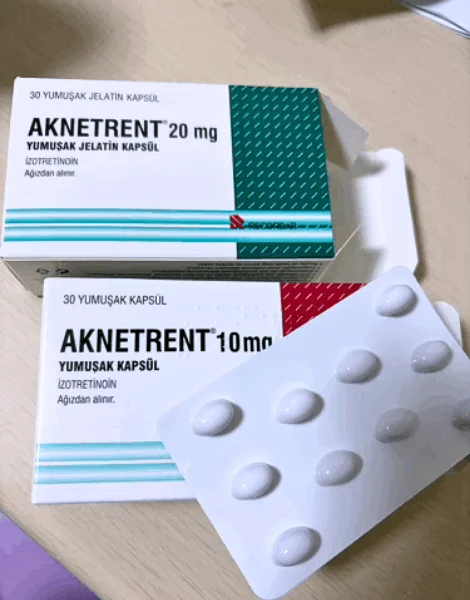 アクネトレント(AKNETRENT)20mgと10mgの箱・シート