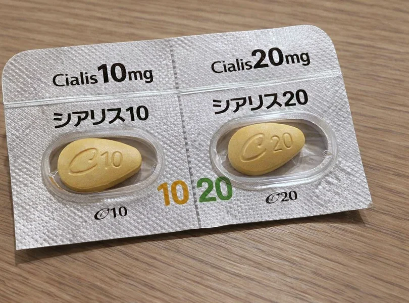 シアリス 10mg/20mg(Cialis 10mg/20mg)の錠剤シート