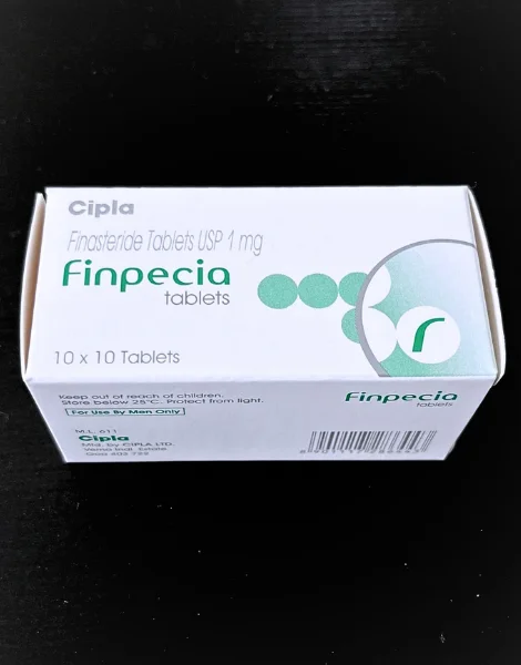 フィンペシア（Finpecia）USP 1mg（100錠）の箱