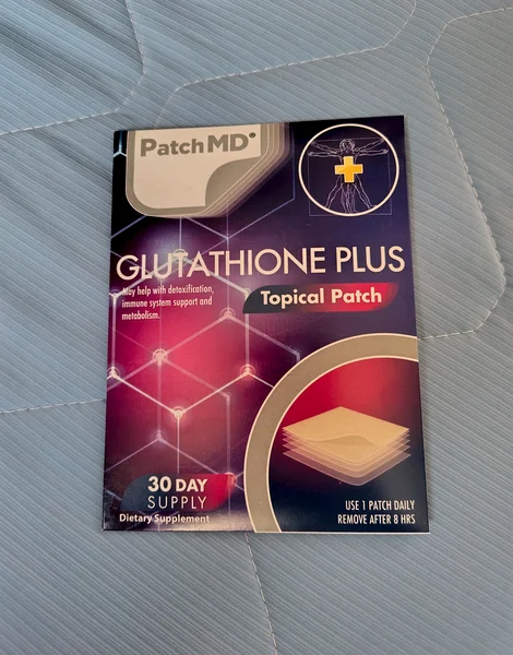 パッチMD グルタチオンプラス(PatchMD GLUTATHIONE PLUS Topical Patch、30 day supply)のパッケージ