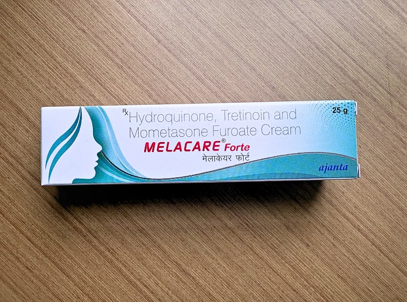 メラケアフォルテクリーム（MELACARE Forte Cream）の箱