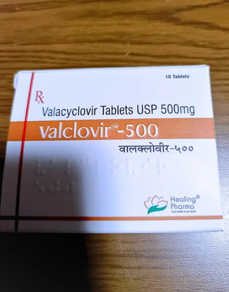 バルクロビル(Valclovir)500mgの箱