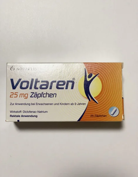 ボルタレン サポ（Voltaren Suppositories）の箱
