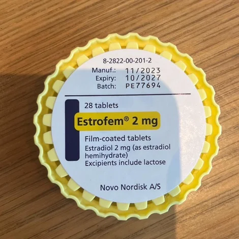 エストロフェム(Estrofem)2mg のボトル