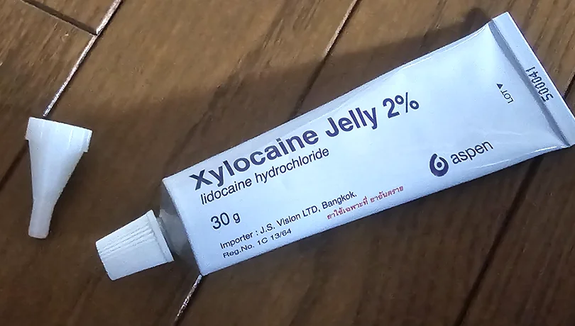 キシロカイン(Xylocaine)2% のチューブ