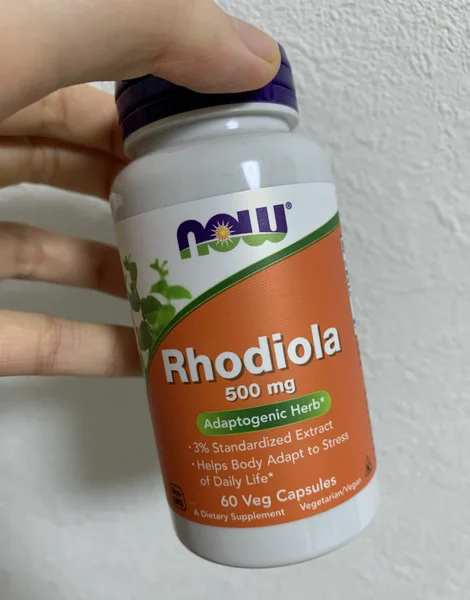 ロディオラ(Rhodiola)500mg のボトル