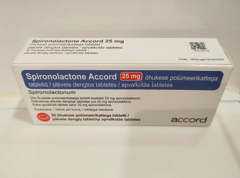 スピロノラクトン(Spironolactone)25mg の箱