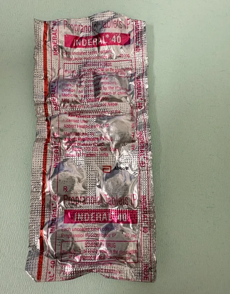 インデラル(Inderal)40mg のシート