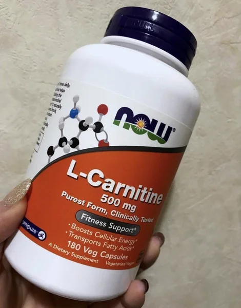 エルカルニチン(L-Carnitine)500mg のボトル