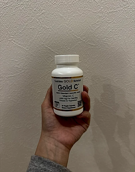ビタミンシー（Gold C）1,000mg の ボトル