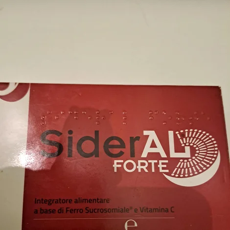 鉄サプリ(Sider AL FORTE)のパッケージ