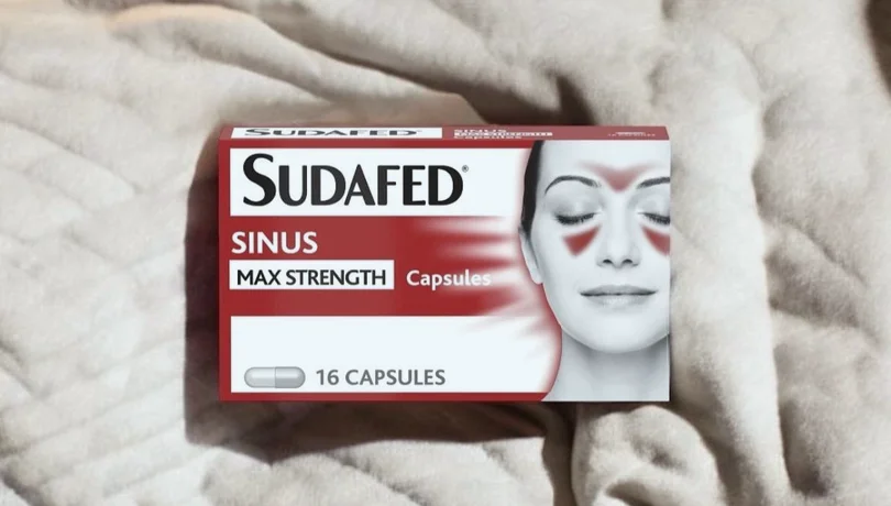 スーダフェド(Sudafed)の箱