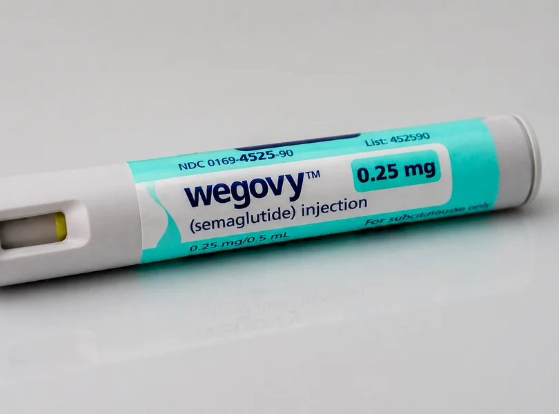ウゴービ(Wegovy)0.25mg のペン型注射器