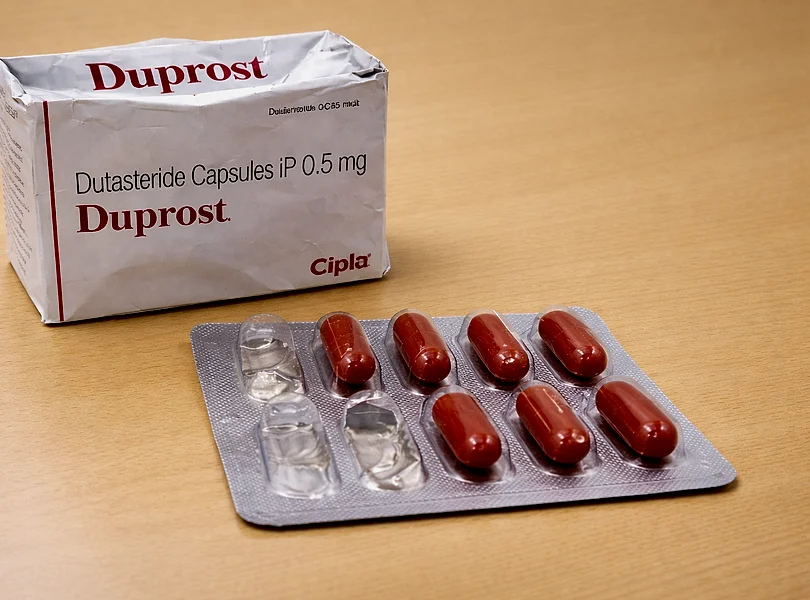 デュプロスト（Duprost）0.5mg の箱とシート