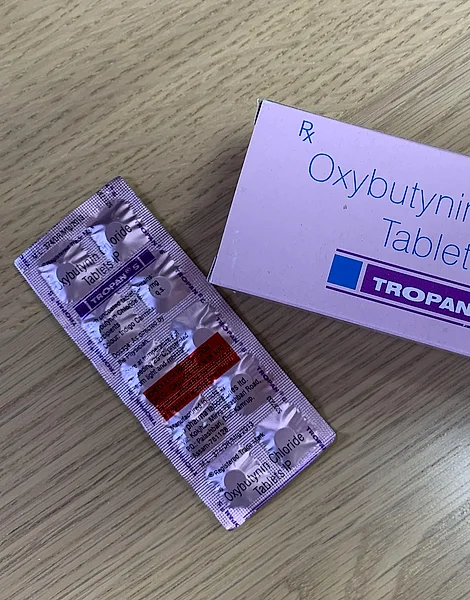 トロパン（Tropan）5mg の箱とシート