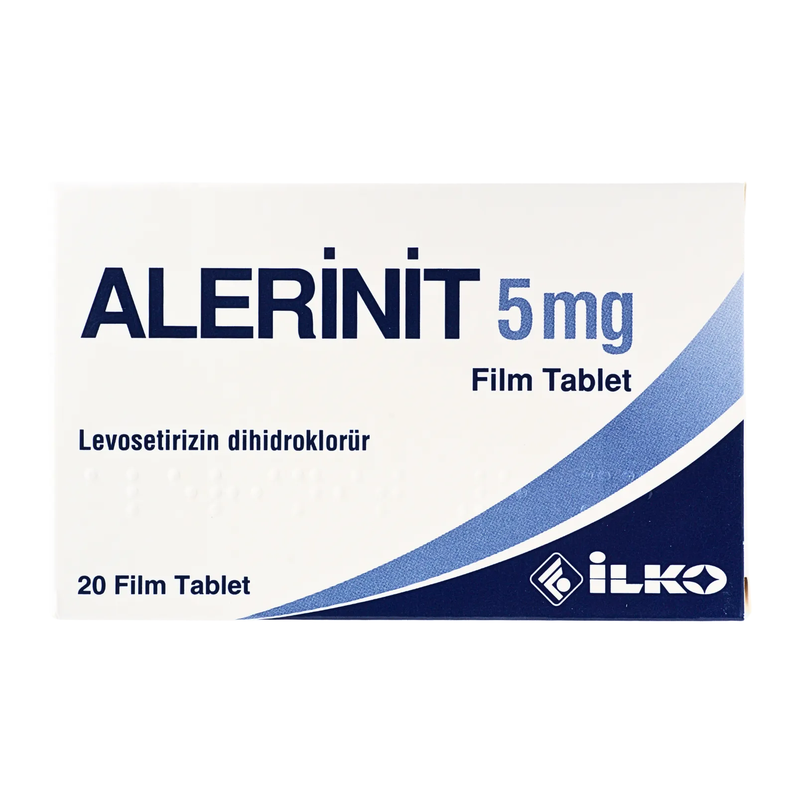 アレリニット（ALERINIT）の箱（表面）