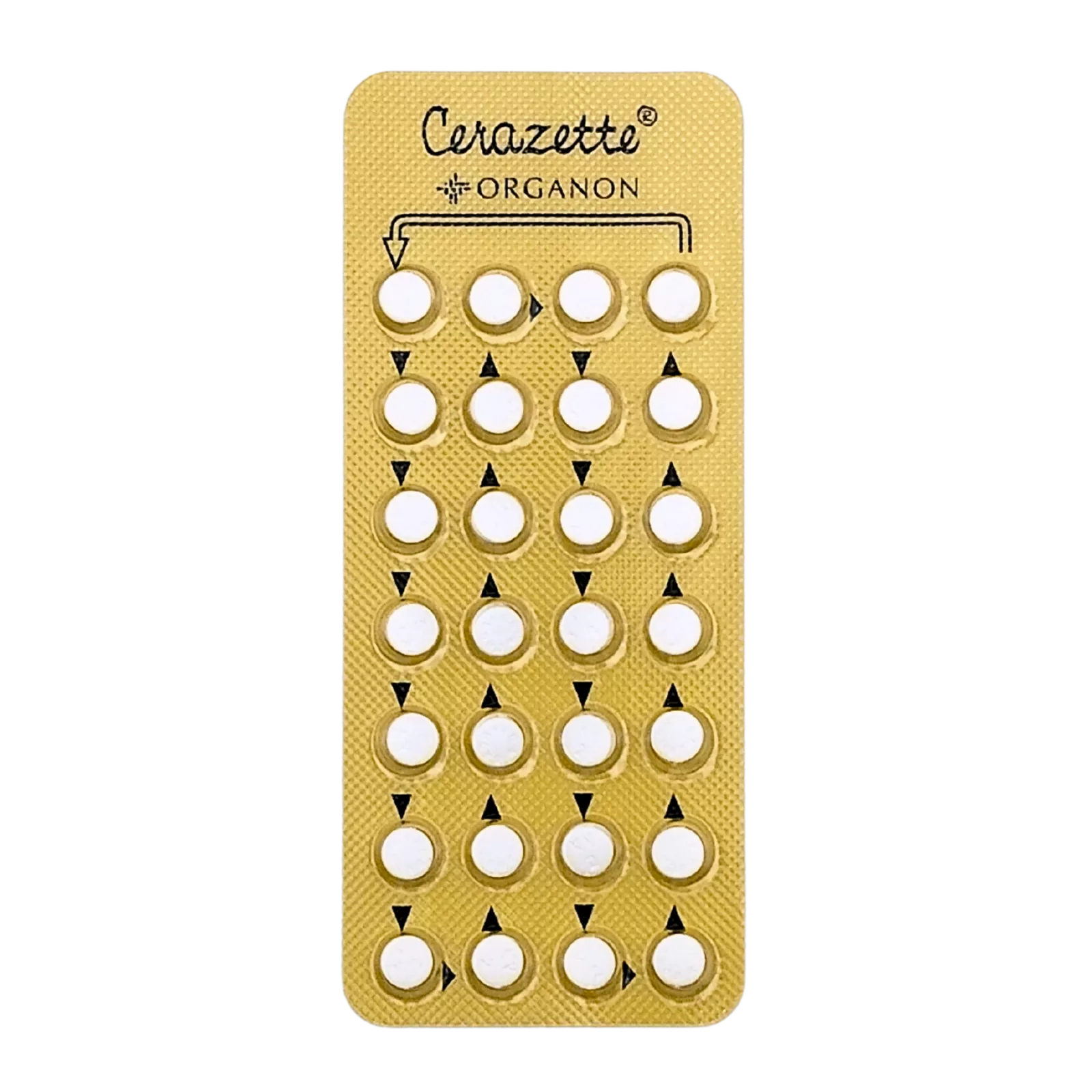 セラゼッタ（Cerazette）（裏面）