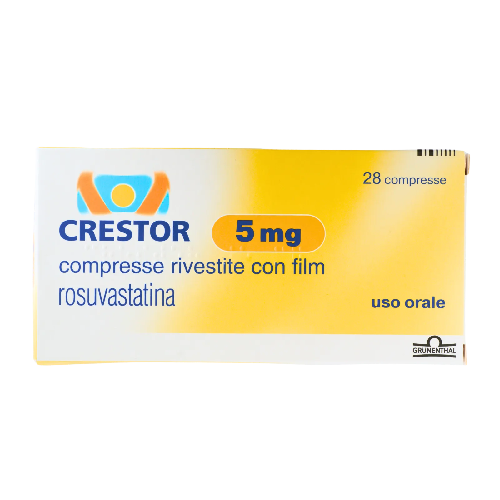 クレストール（CRESTOR）の箱（表面）