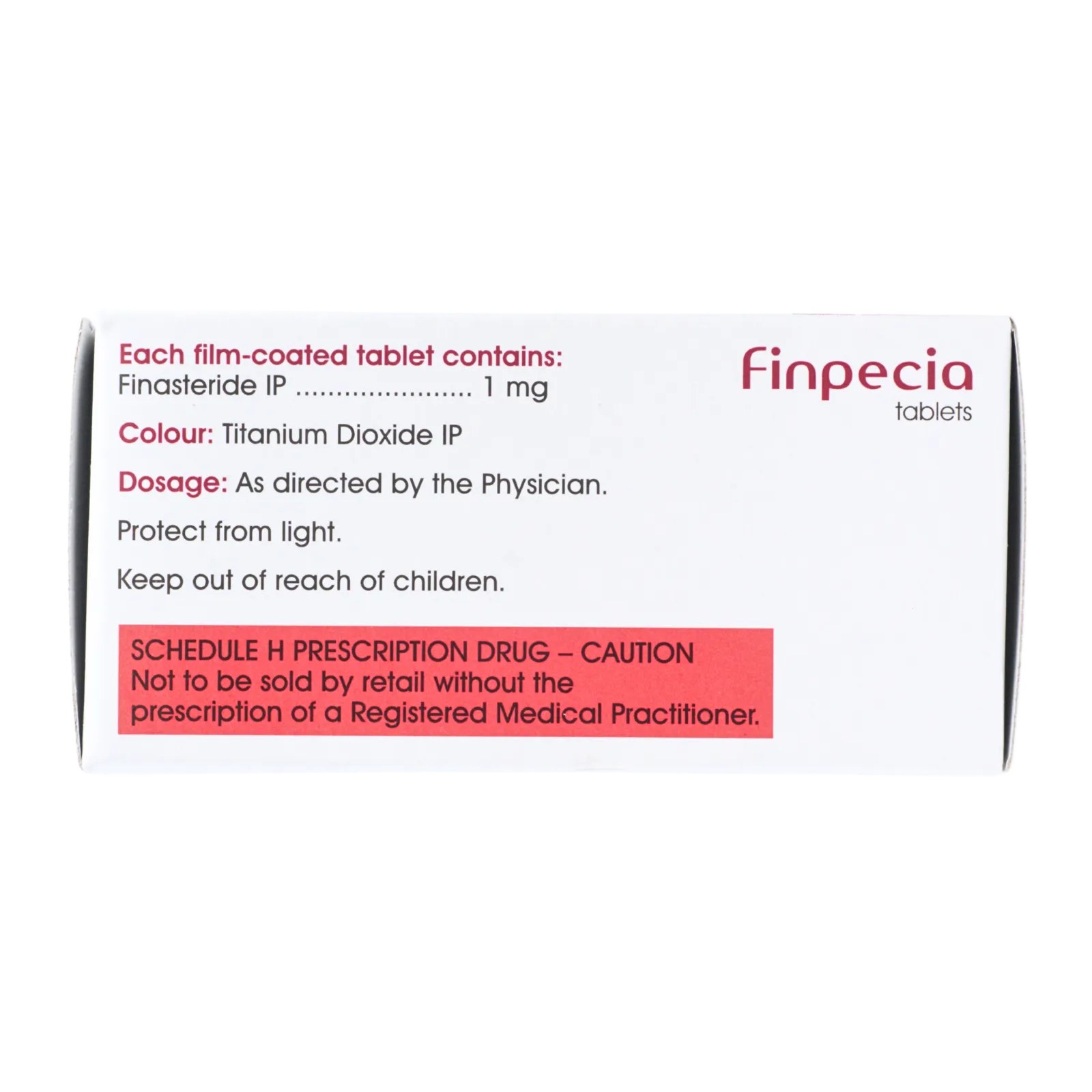 フィンペシア（Finpecia）の箱（側面1）