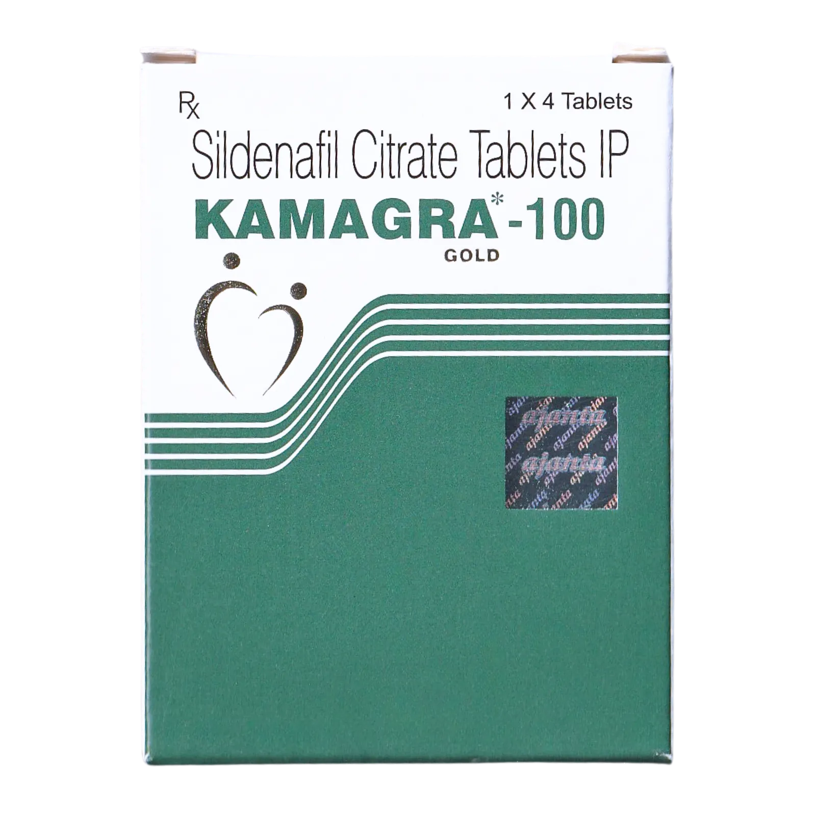 カマグラゴールド（KAMAGRA GOLD）100mgの箱（表面）
