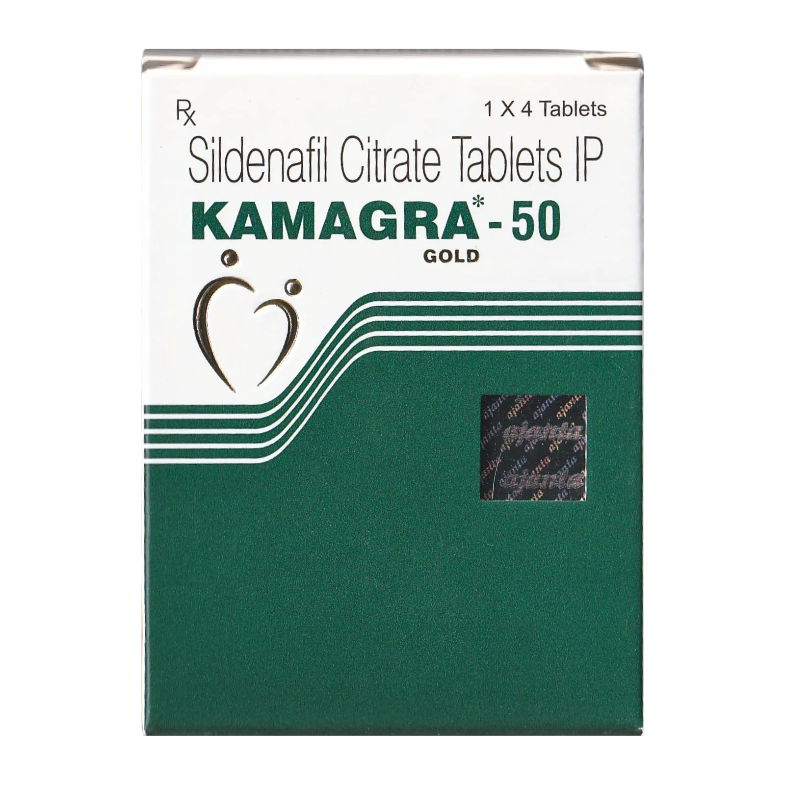 カマグラゴールド（KAMAGRA GOLD）50mgの箱（表面）