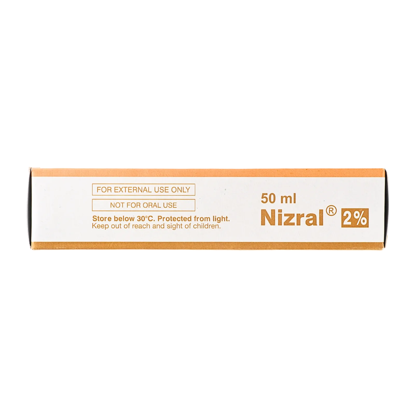 ニゾラールシャンプー（Nizrarl Shampo）の箱（側面1）
