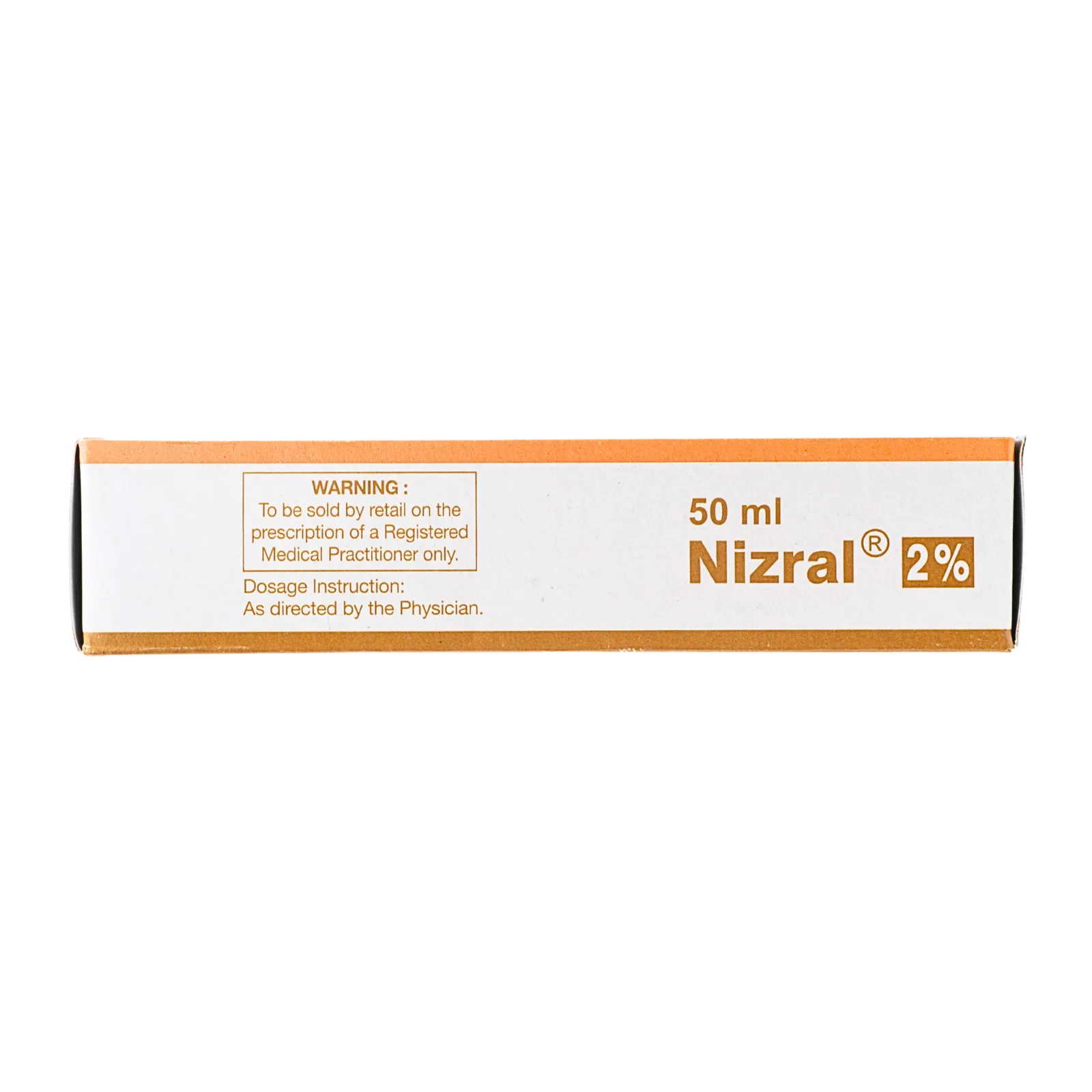 ニゾラールシャンプー（Nizrarl Shampo）の箱（側面２）