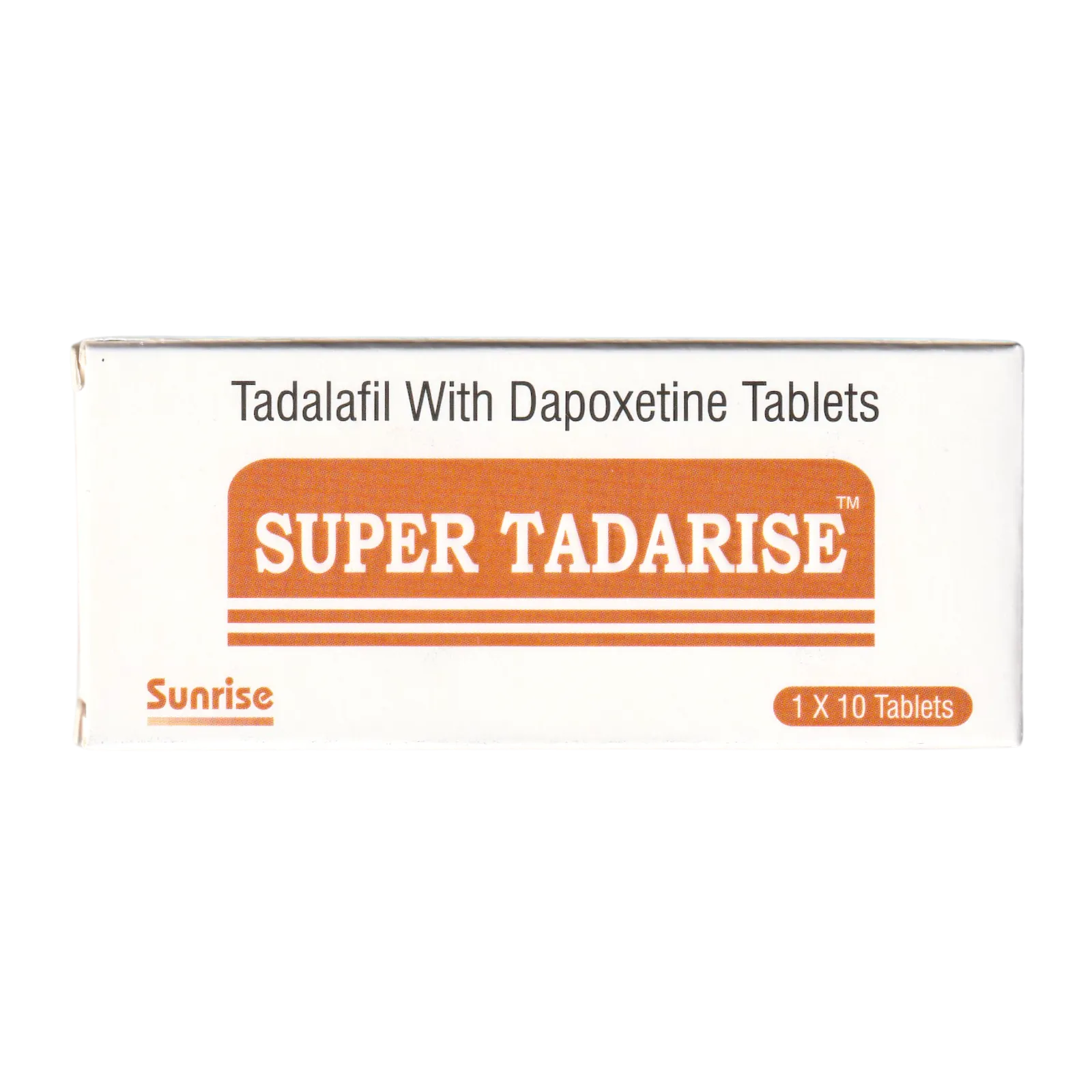 スーパータダライズ（SUPER TADARISE）の箱（表面）