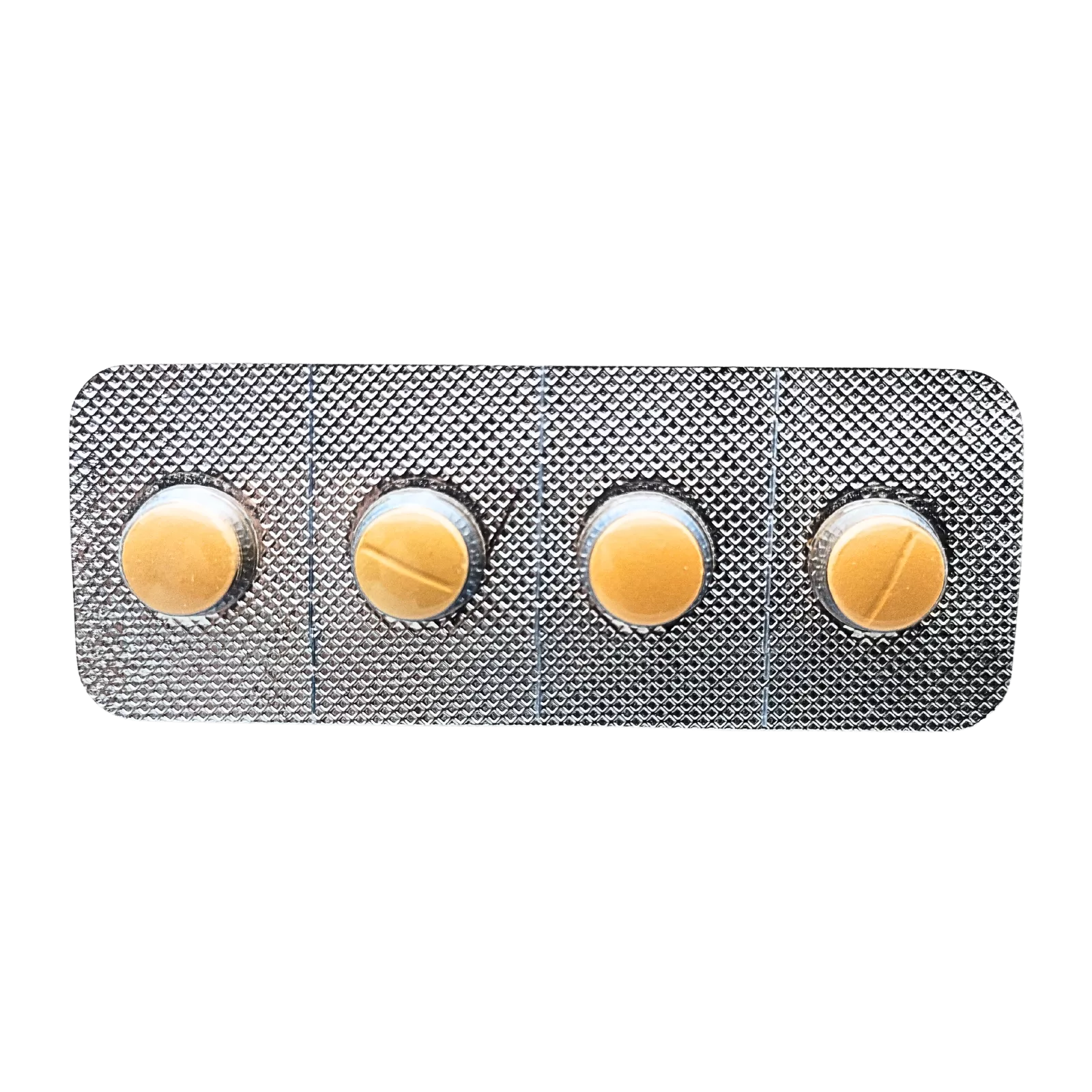 タダリオン 20mg（Tadalafil）が4錠入ったシート（表面）