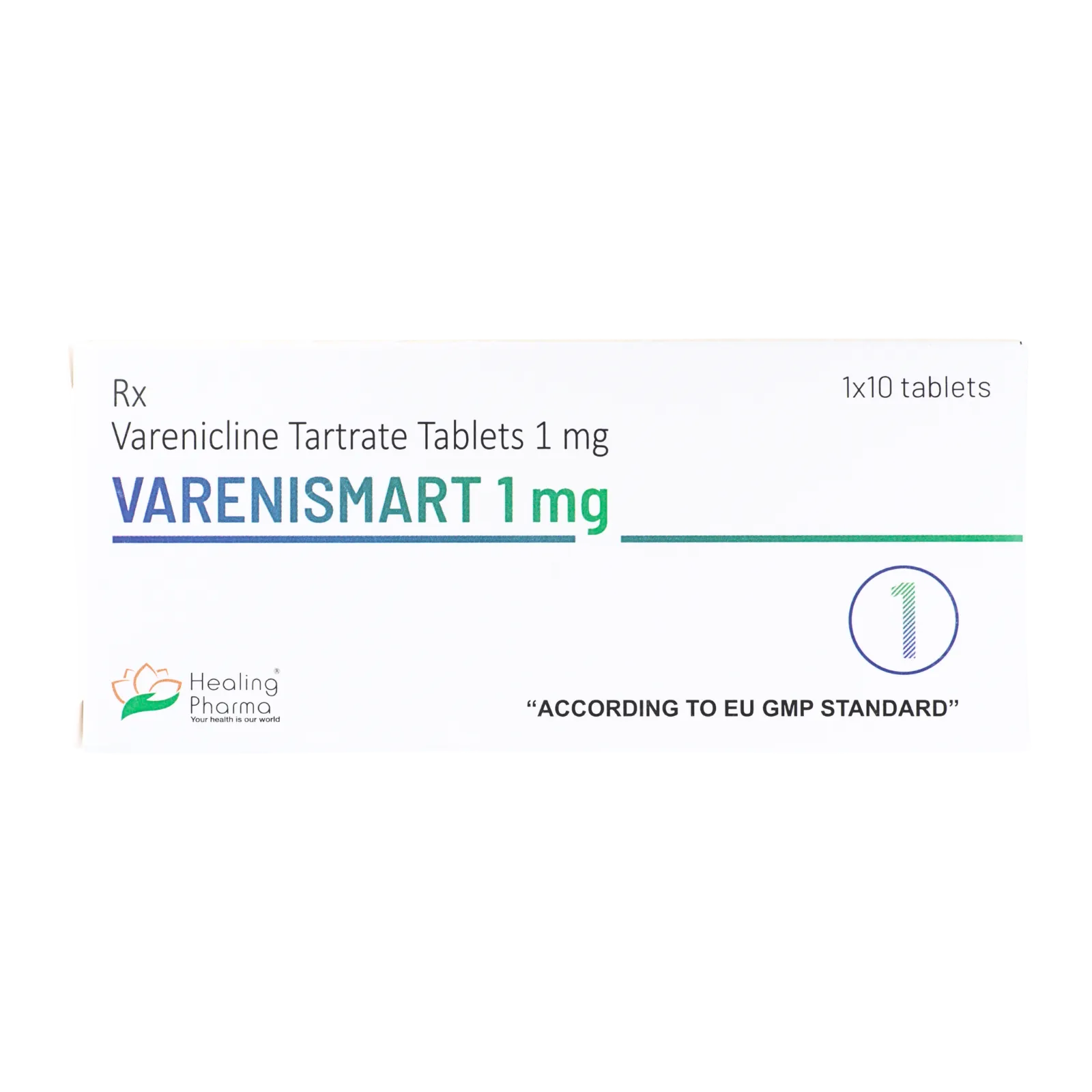 バレニスマート（VARENISMART）1mgの箱（表面）