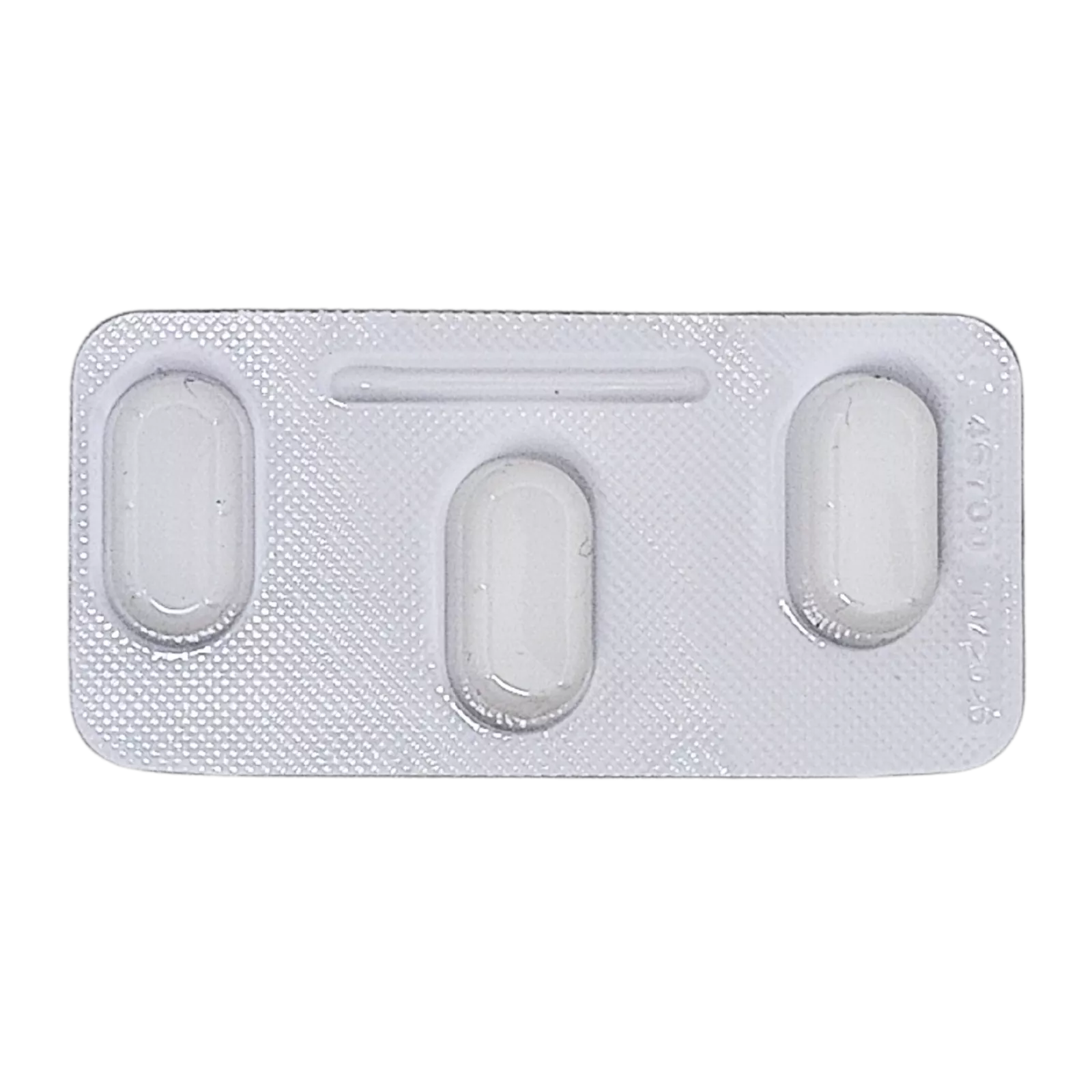 ジスロマック（ZITROMAX）500mgが3錠入ったシート（裏面）