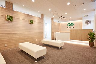 G.グリーンクリニックの外観、内観