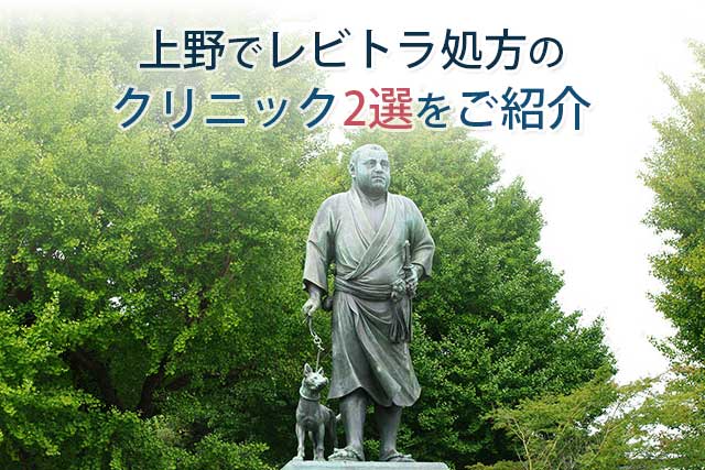 上野でレビトラ処方のクリニック2選をご紹介